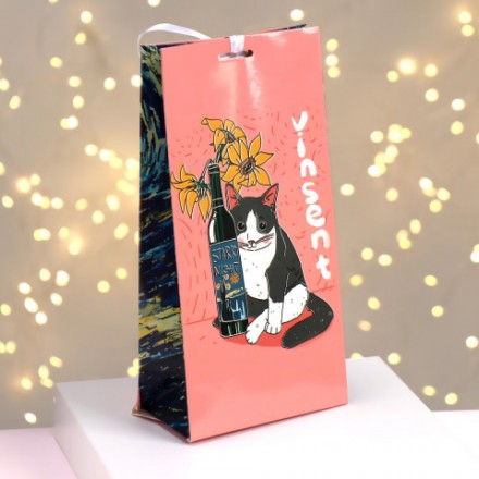 Подарочный набор «Ван Гог» (массажёр, гидрогелевая маска), цвет МИКС