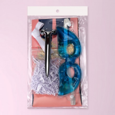 Подарочный набор «Ван Гог» (массажёр, гидрогелевая маска), цвет МИКС