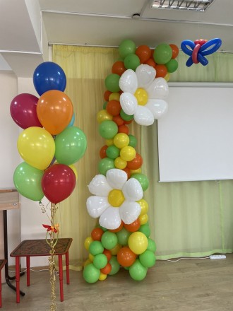 Оформление зала на выпускной в детском саду