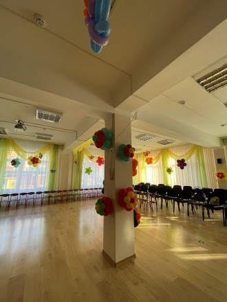 Оформление зала на выпускной в детском саду