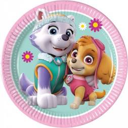 Тарелки &quot;Щенячий Патруль (дизайн для девочек)&quot; / Paw Patrol (Girl Design)