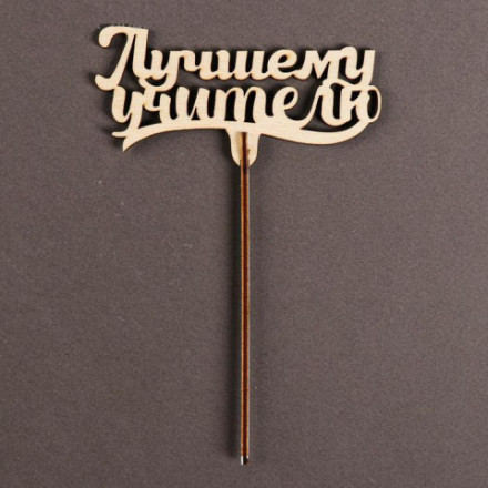 Топпер «Лучшему учителю»