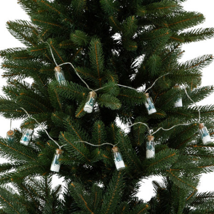 Светодиодная гирлянда &quot;Нить. Елки в стеклянных баночках&quot;