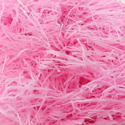 Бумажный наполнитель для коробок и подарков Розовый