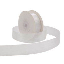 Лента декоративная Сияние Белый