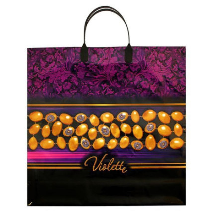 Пакет из мягкого пластика &quot;Сандра&quot;  с пластиковыми ручками