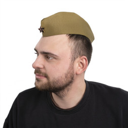 Пилотка военная, со звездой