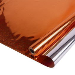 Упаковочная пленка 40мкм Голограмма, Терракотовый, Голография