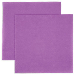 Сервировочные салфетки, Однотонные, Сиреневый