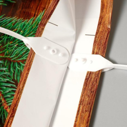 Пакет полиэтиленовый с пластиковой ручкой &quot;Домашнее тепло&quot; #нг