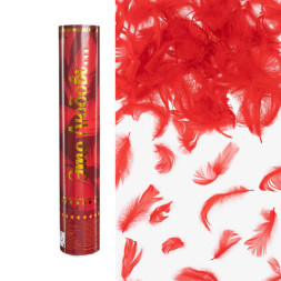 Пневмохлопушка Это Любовь ..., Перья, Красный