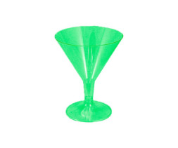 Набор бокалов пластиковых для Мартини, цвет в ассортименте