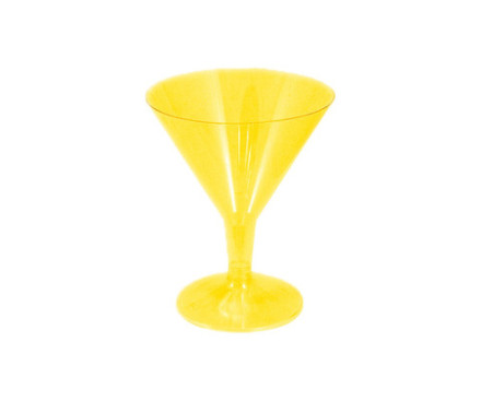 Набор бокалов пластиковых для Мартини, цвет в ассортименте