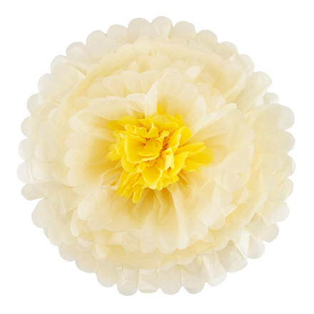 Цветок, Слоновая кость/Желтый