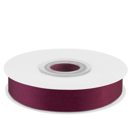 Лента атласная Красное дерево