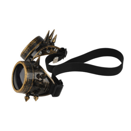 Карнавальные очки, Стимпанк, Старое золото