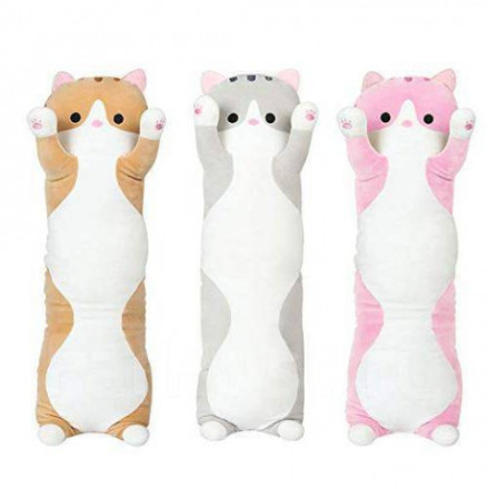 Мягкая игрушка Кот - сосиска, в ассортименте