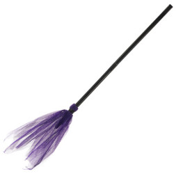 Аксессуар на Хэллоуин, Метла (сборно-разборная), Фиолетовый