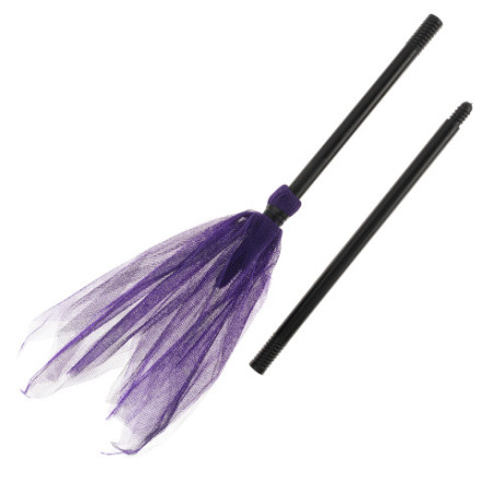 Аксессуар на Хэллоуин, Метла (сборно-разборная), Фиолетовый