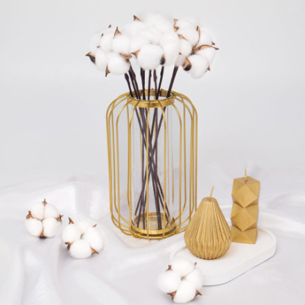 Хлопок, белый