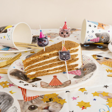 Набор свечей Фигура, Котики