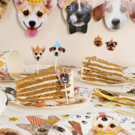 Набор свечей Фигура, Собачки