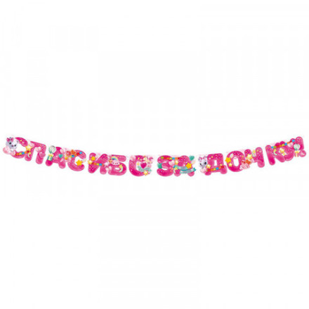Гирлянда &quot;Спасибо за дочку!&quot;