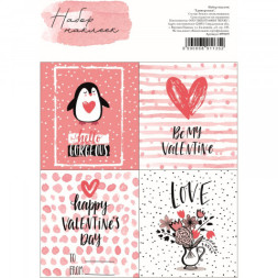 Наклейки для цветов и подарков &quot;Happy Valentines Day&quot;