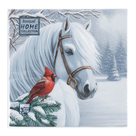 Сервировочные салфетки, Волшебная лошадь