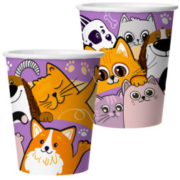 Стаканы Кошечки Собачки