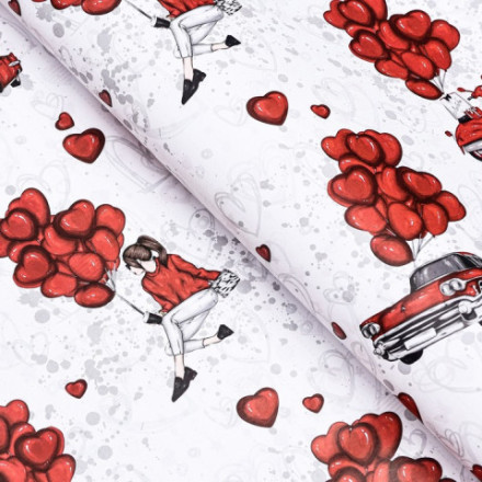 Бумага упаковочная  глянцевая &quot;Только для тебя&quot;, двусторонняя