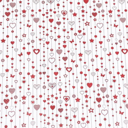 Бумага упаковочная  глянцевая &quot;Только для тебя&quot;, двусторонняя