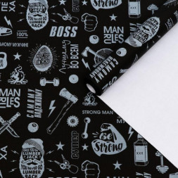 Бумага упаковочная, крафтовая, &quot;BOSS&quot;