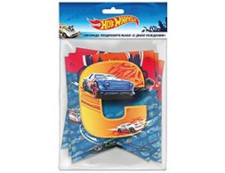 РАСПРОДАЖА!.! Гирлянда С ДР Hot Wheels