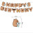 Гирлянда Happy birsday Капибара