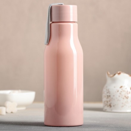 Бутылка пластиковая «Фламинго», цвет МИКС