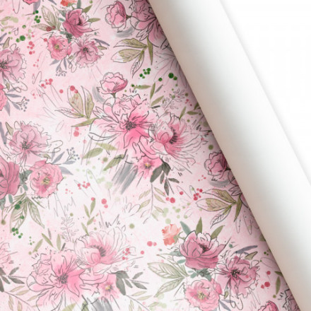 Бумага подарочная &quot;Пионы&quot;