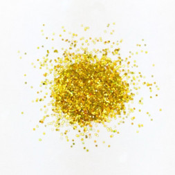 Глиттер &quot;Блестки&quot; лазерный Золотой