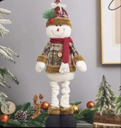 Новогодний Снеговик на телескопических ногах