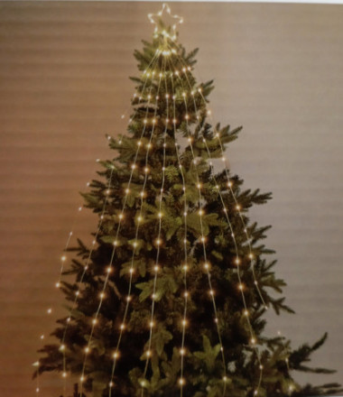 Распродажа! Светодиодная гирлянда Спрут 9 нитей х 2м и звезда