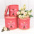 Коробка Цилиндр, Flowers for you, Коралловый