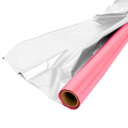 Полисилк Розовый/Серебро