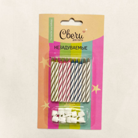 Свечи Спирали, Негаснущие огни, Нежный микс, Макарунс