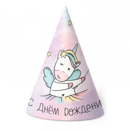 Колпачки &quot;С Днем Рождения&quot; Единорожка