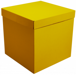 Коробка сюрприз Желтая