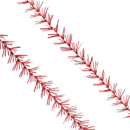 Мишура Красная № 2, одиночная