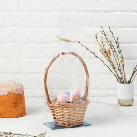 Пакет &quot;Подарочный&quot;, с жестким дном, МИКС