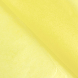 Бумага упаковочная тишью Желтый, 17 г/м2