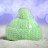Бомбочка для ванн «Вязаная шапочка», зелёная, с ароматом ели
