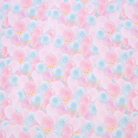 Бумага упаковочная глянцевая «Шарики»